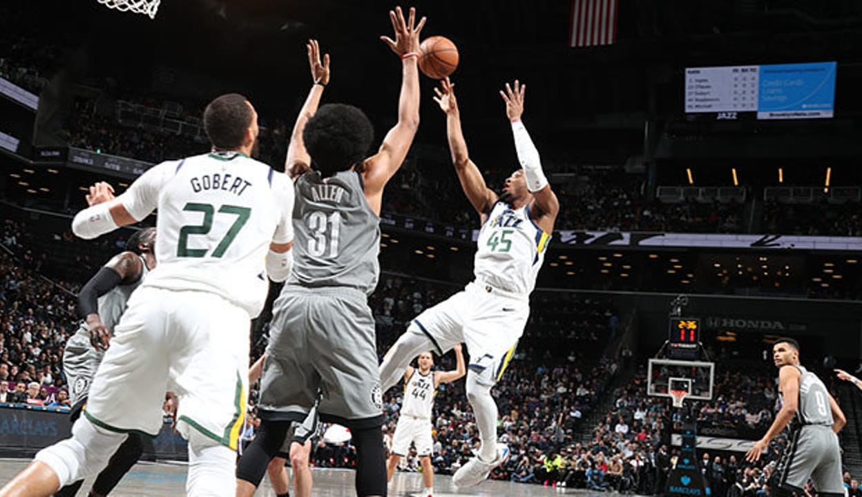 篮网队大胜爵士队，豪取四连胜