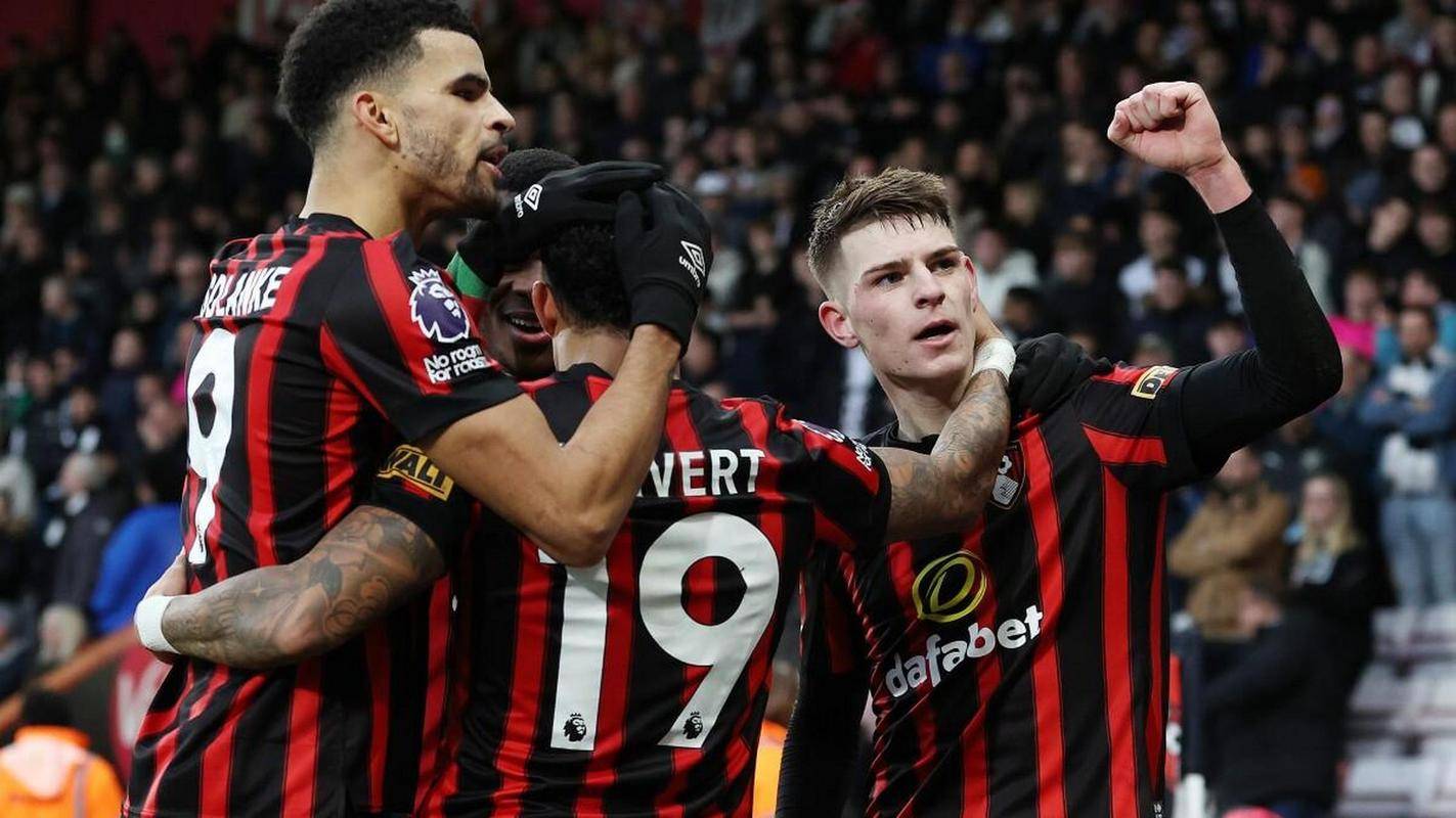 伯恩茅斯告捷！客场两球大胜实现赛季首胜